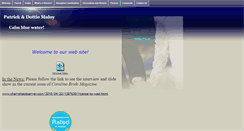 Desktop Screenshot of calmbluewater.com